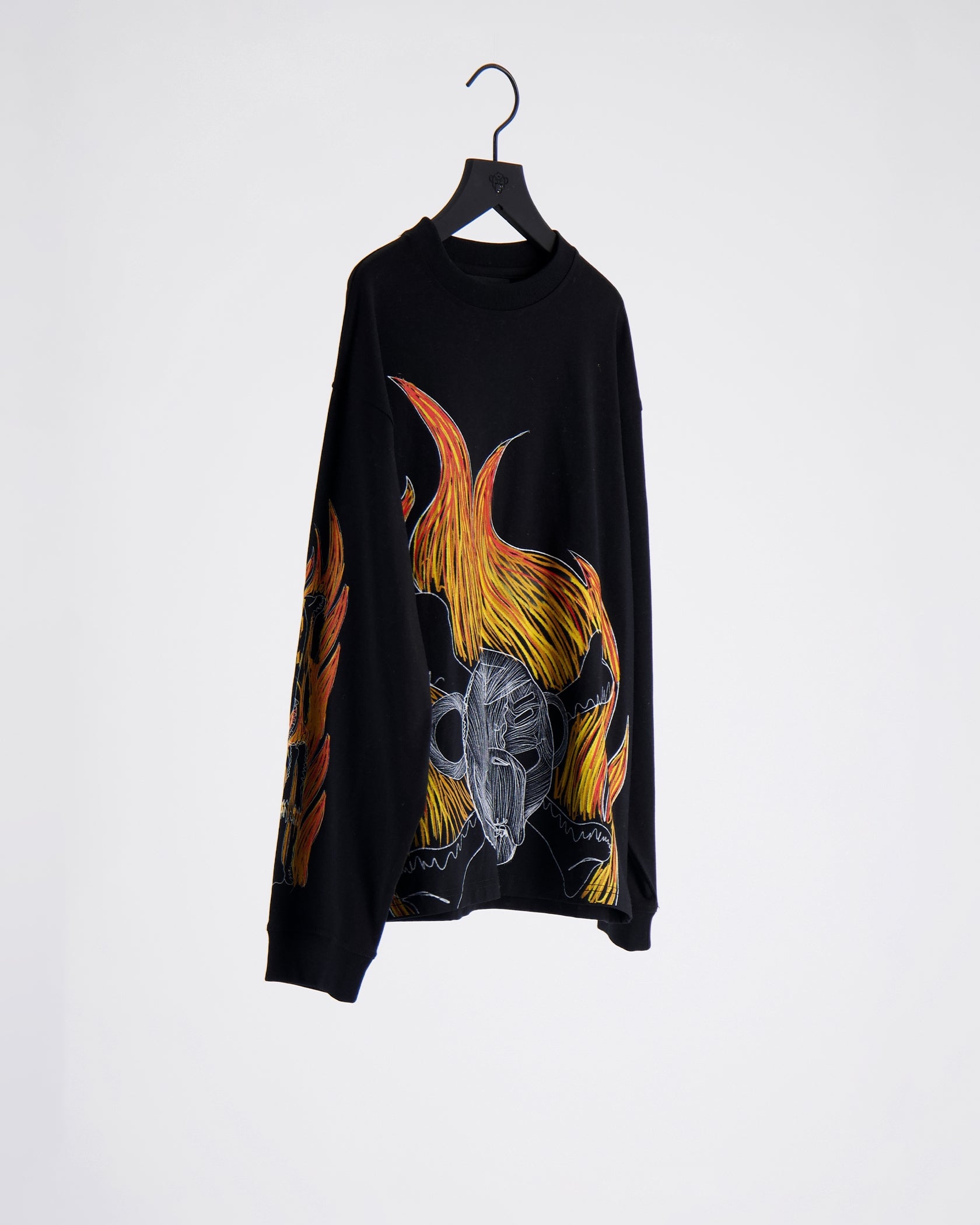 KINDER-LANGARM-SHIRT | Schwarz