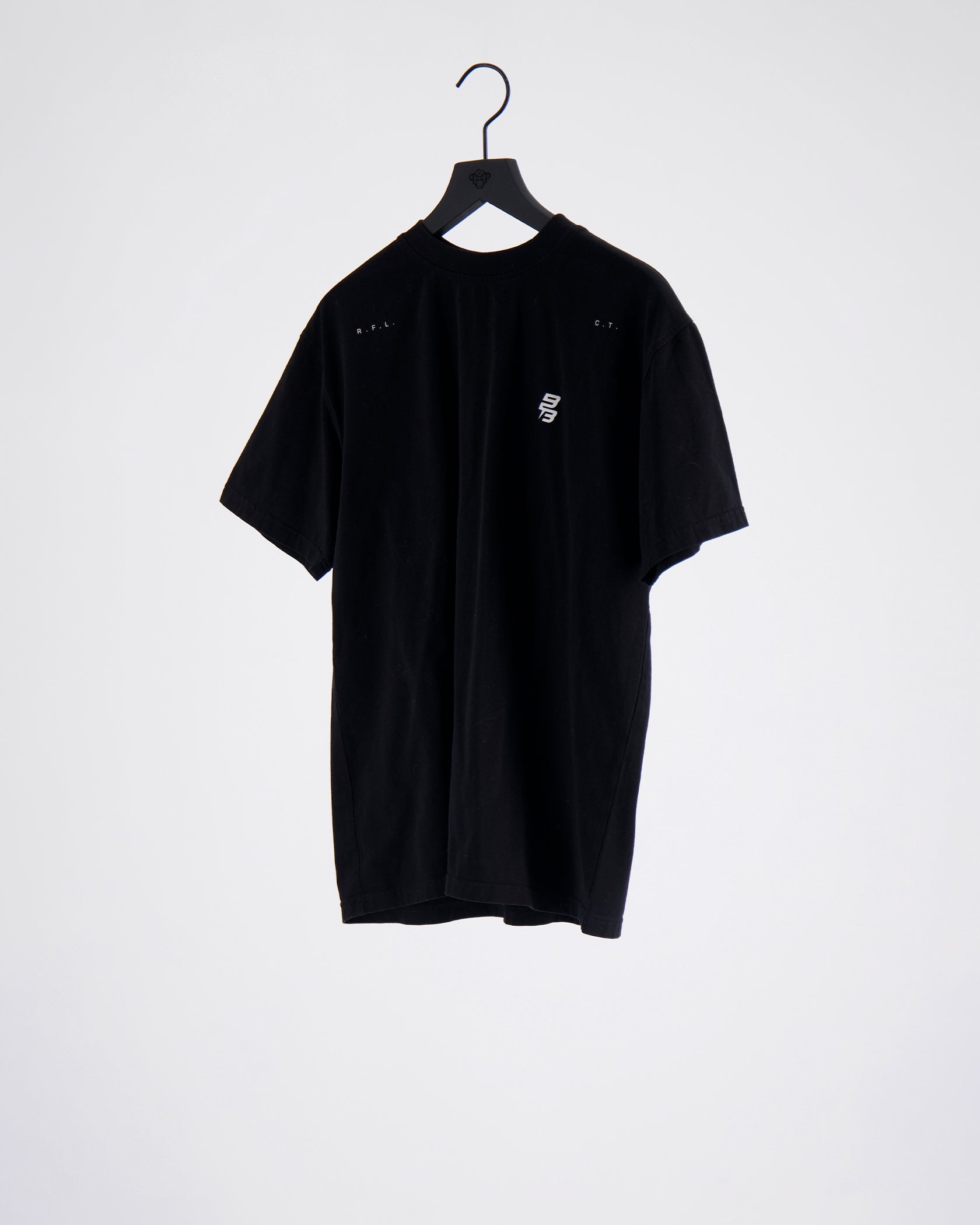 MUSTER-T-SHIRT | Schwarz/Grau