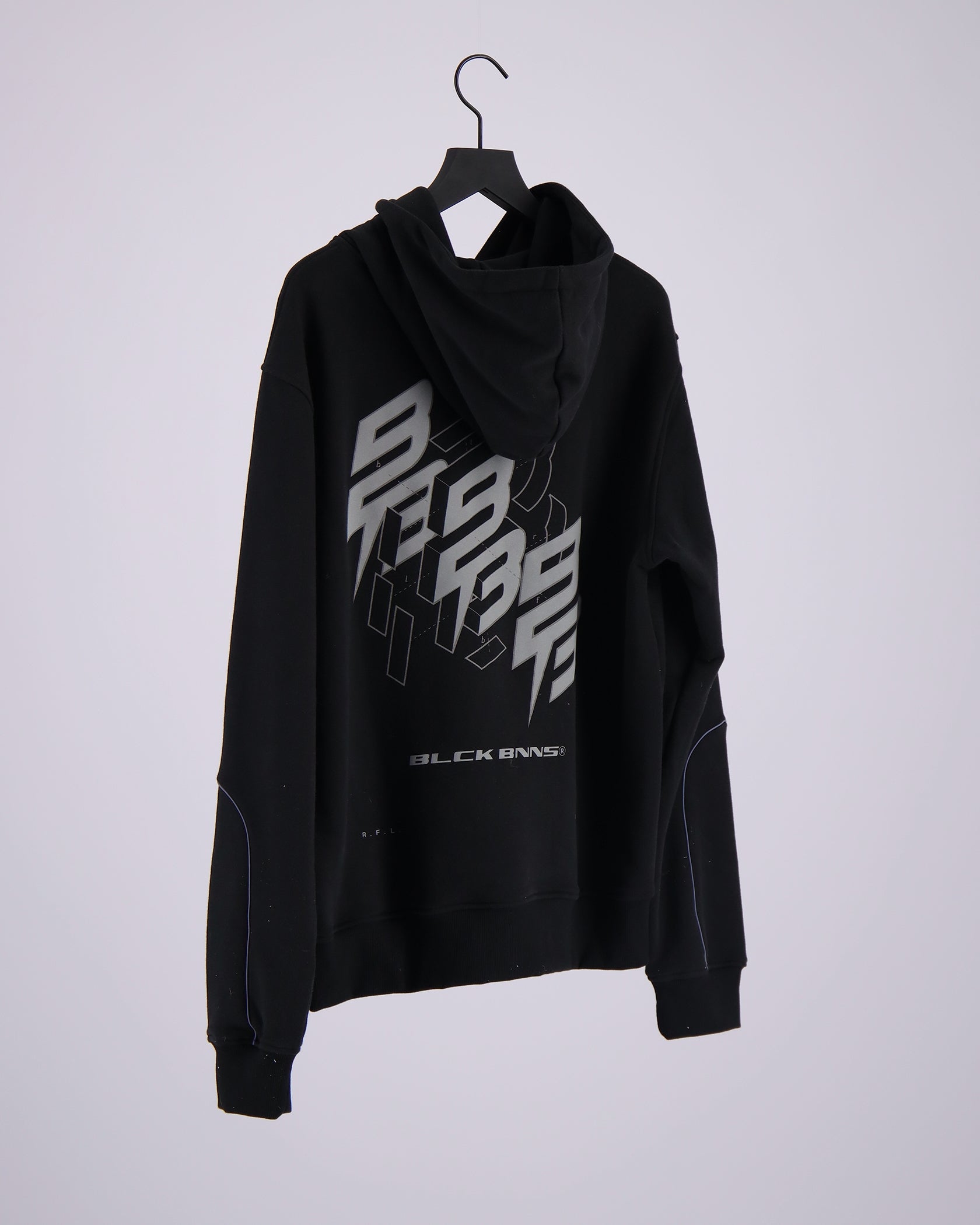 MUSTER TOP | Schwarz/Grau