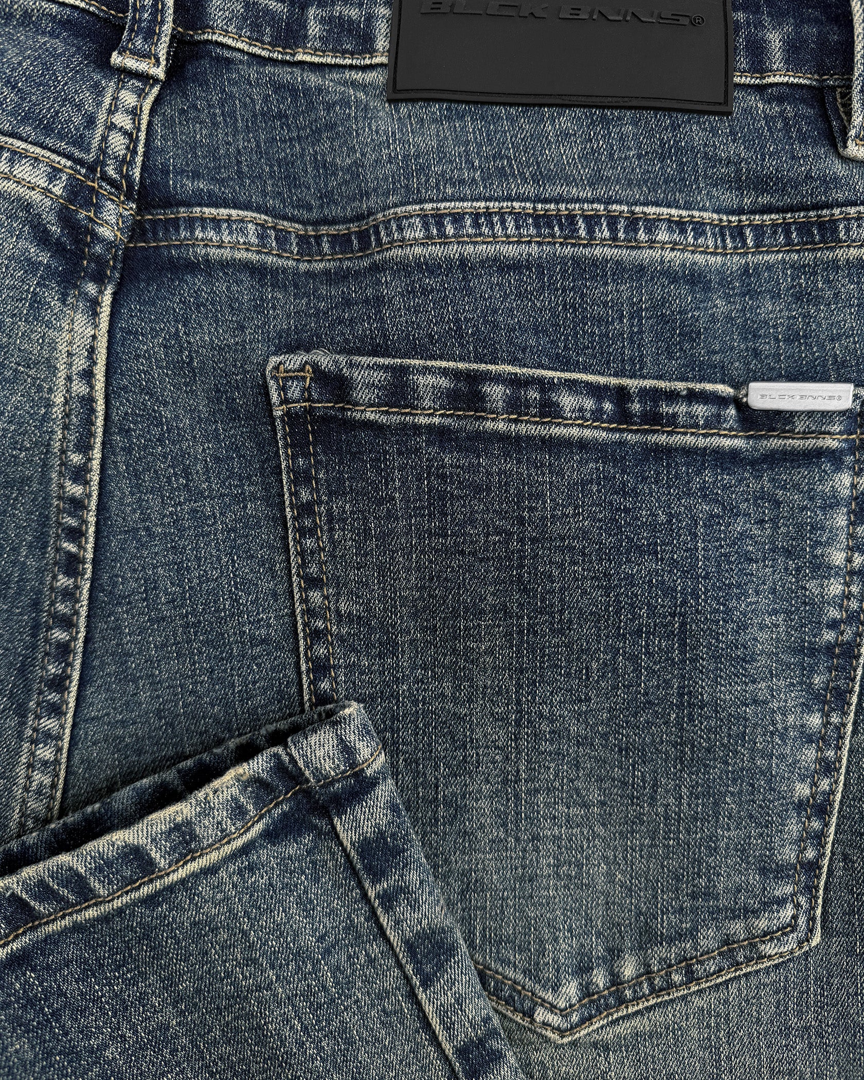 SOFT EDGE SLIM DENIM | Blau