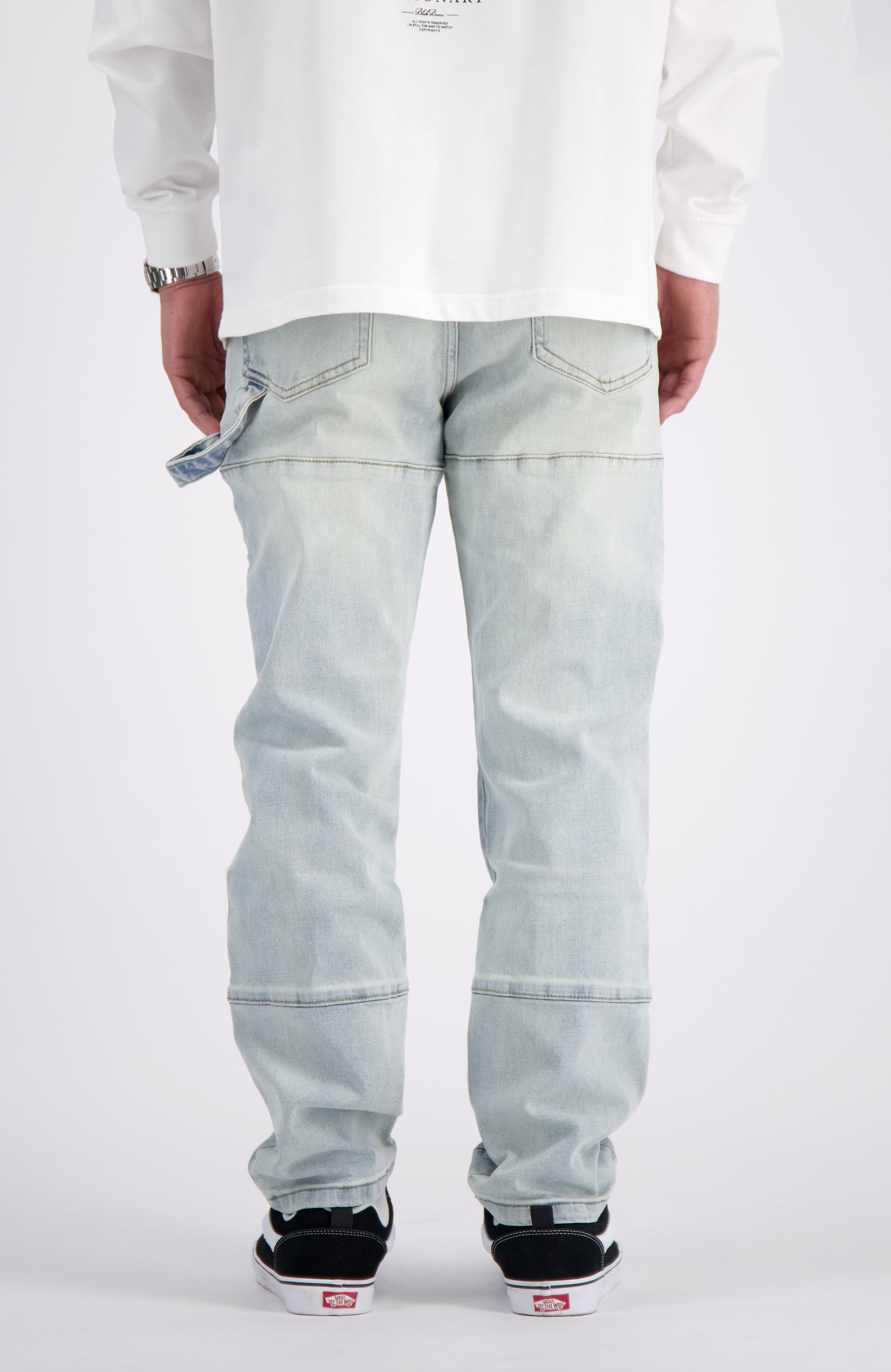 STRAIGHT CARPENTER DENIM | Blau