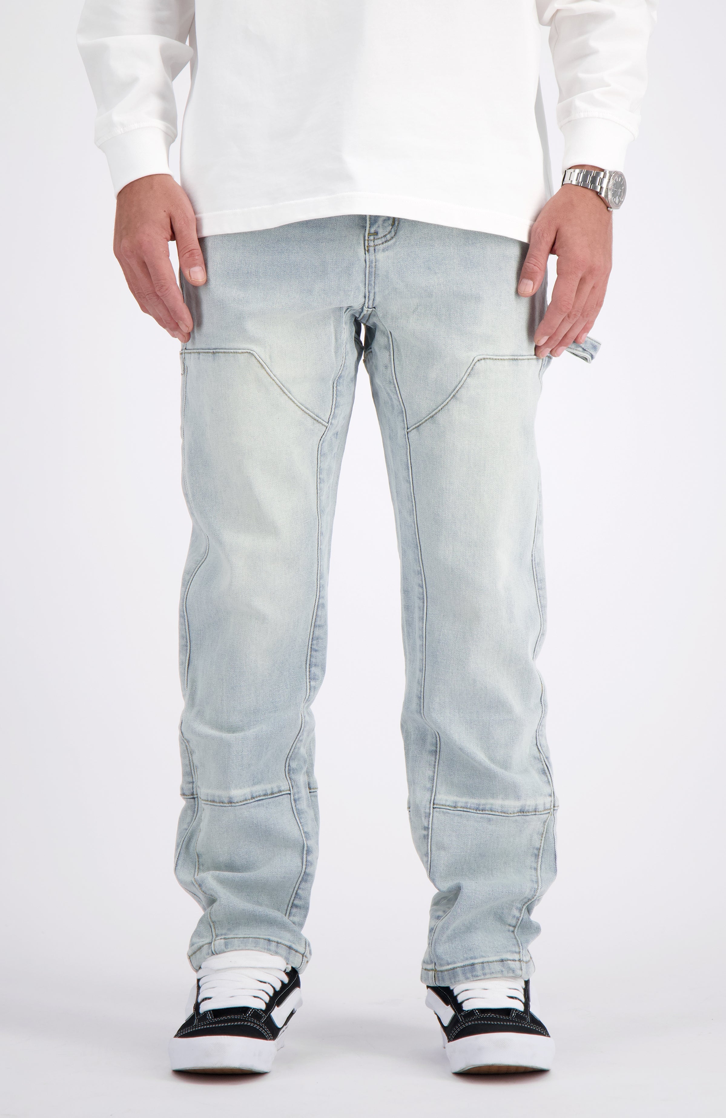 STRAIGHT CARPENTER DENIM | Blau