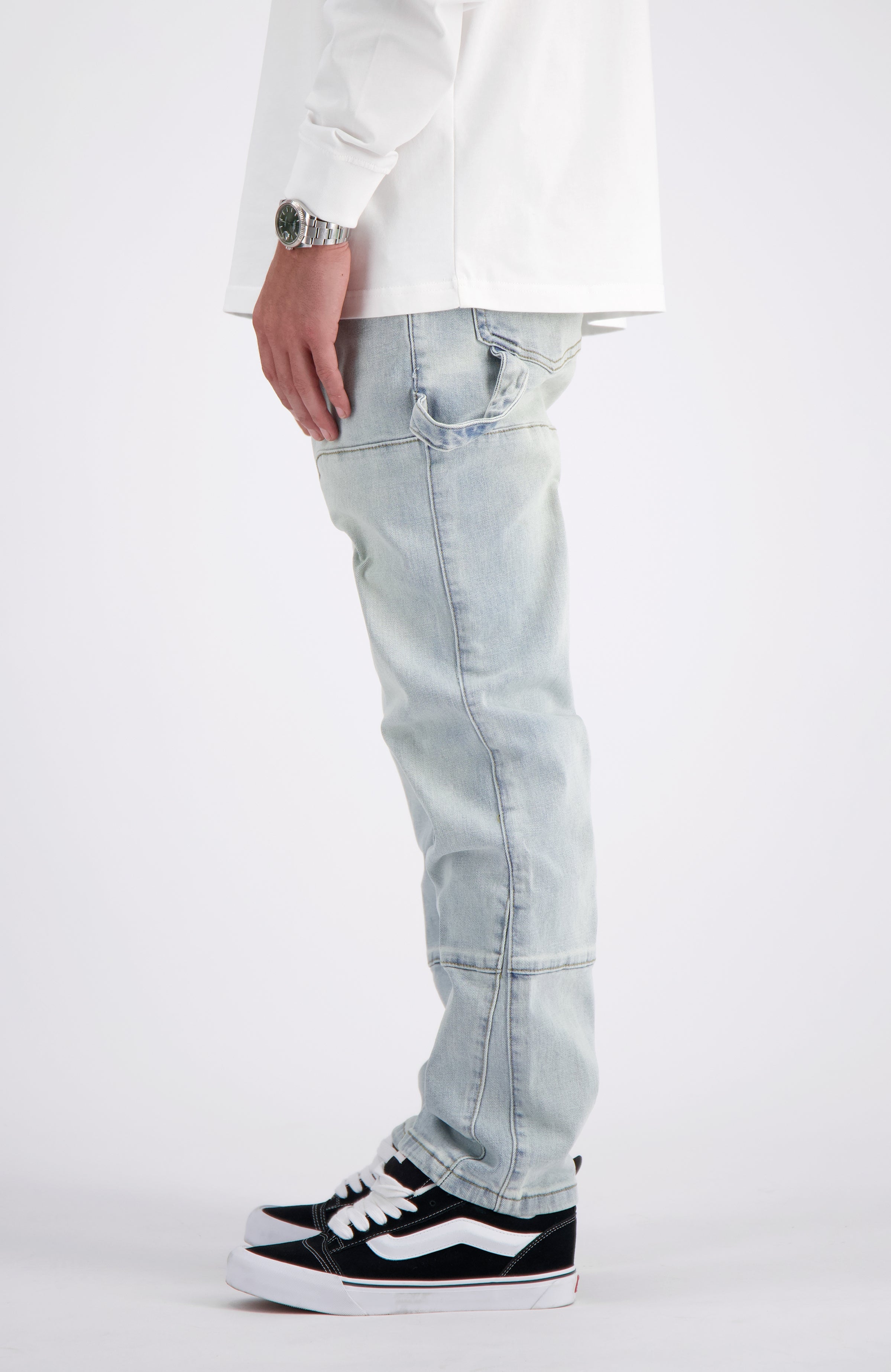 STRAIGHT CARPENTER DENIM | Blau