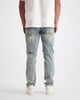 STRUCTURE SLIM DENIM | Blau