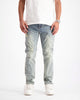 STRUCTURE SLIM DENIM | Blau