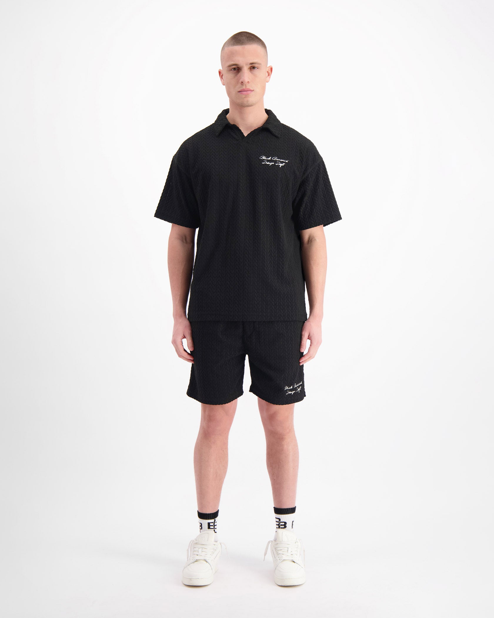TERRY LOUNGE SHORTS | Schwarz