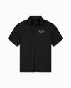 TERRY LOUNGE POLO | Schwarz