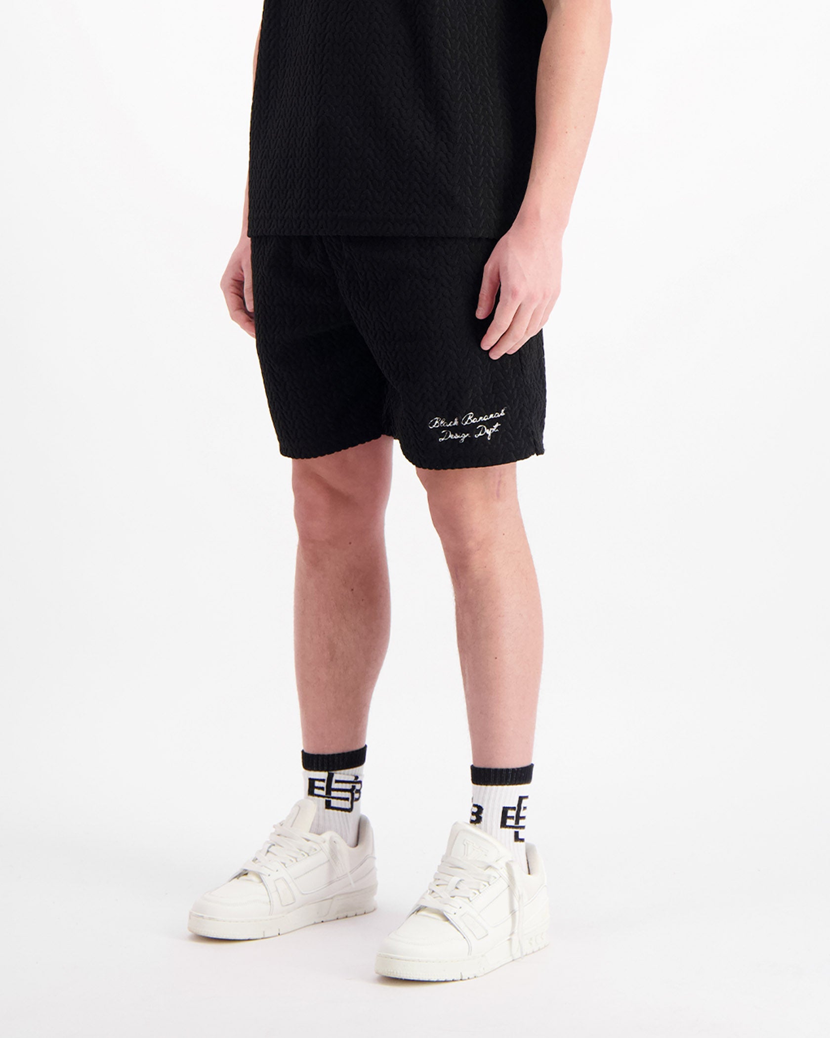 TERRY LOUNGE SHORTS | Schwarz