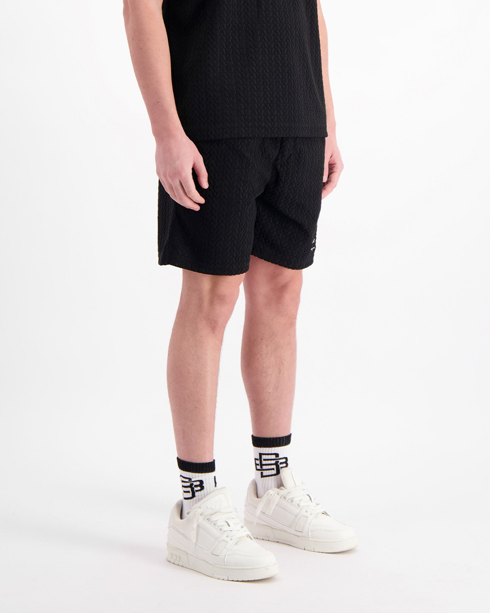 TERRY LOUNGE SHORTS | Schwarz