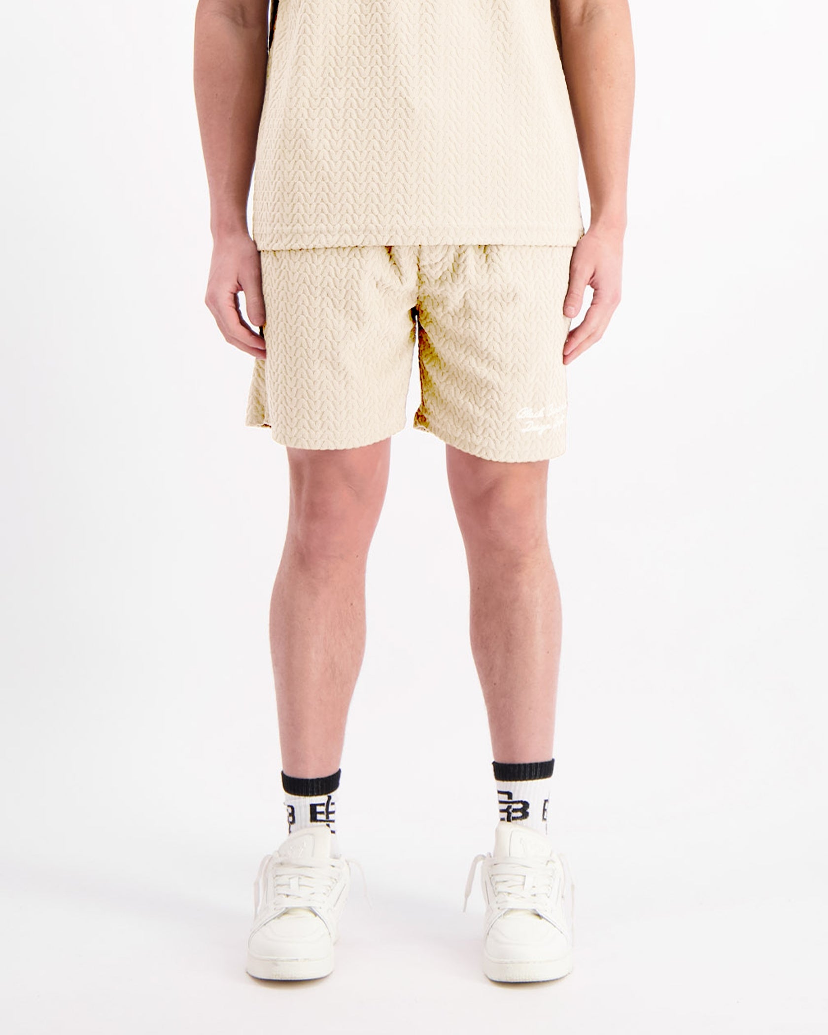 TERRY LOUNGE SHORTS | Sand