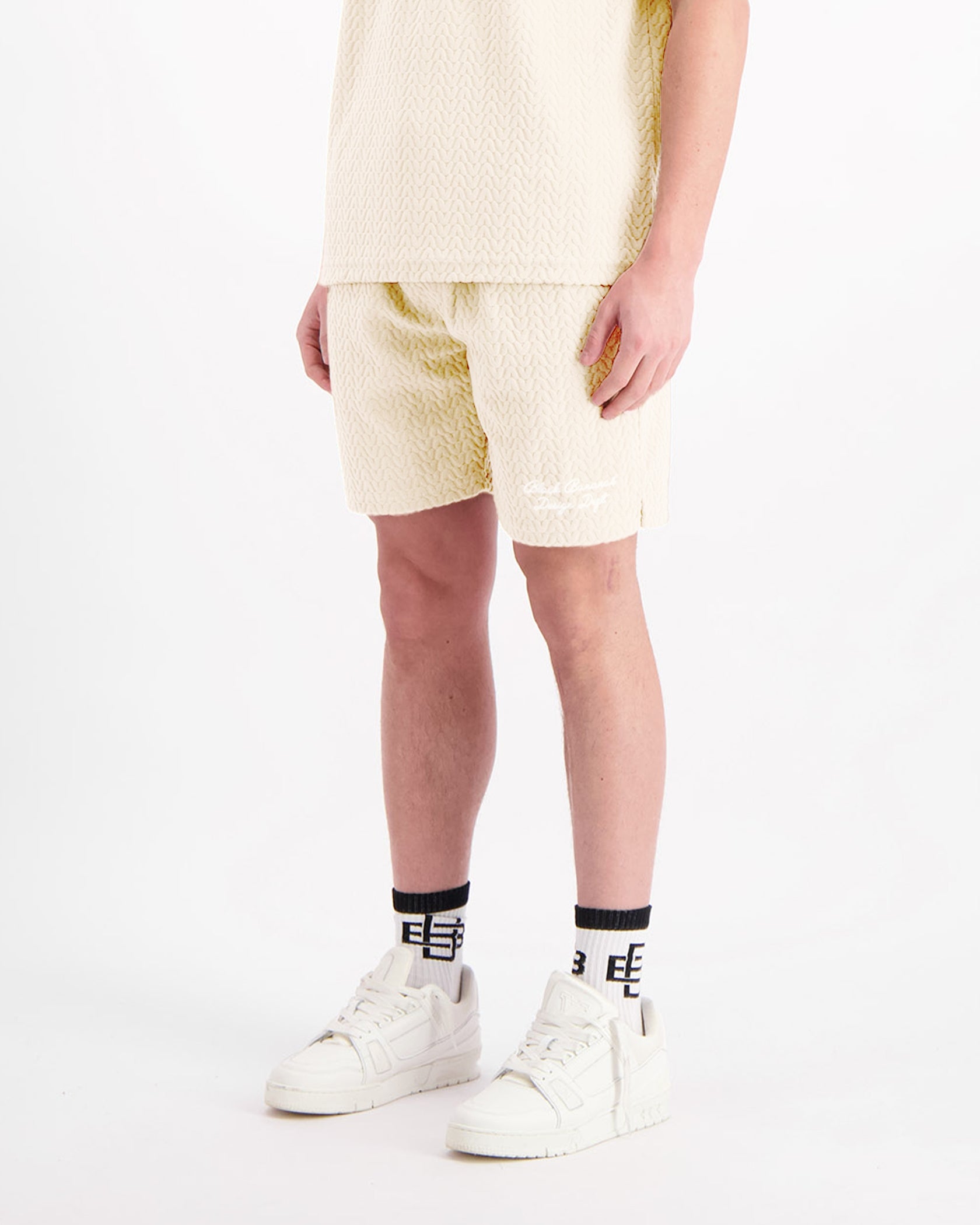 TERRY LOUNGE SHORTS | Sand