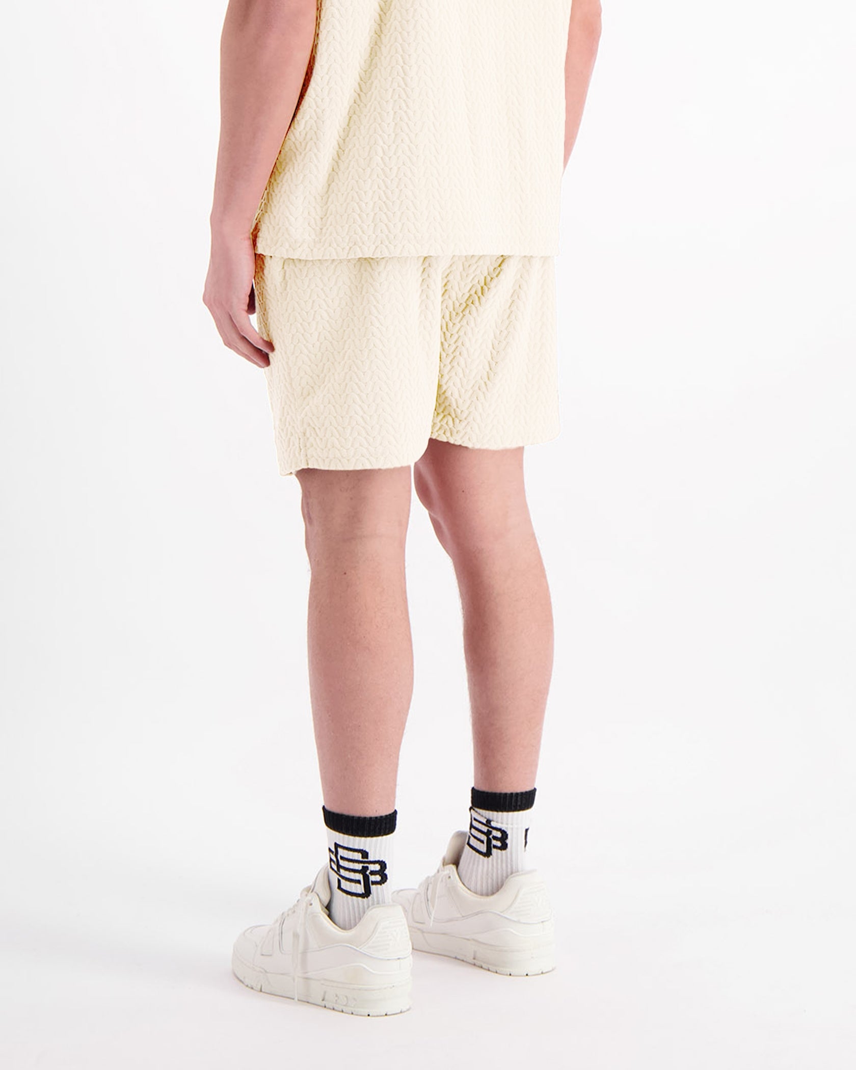 TERRY LOUNGE SHORTS | Sand