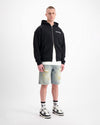 TTD ZIP HOODIE | Schwarz