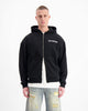 TTD ZIP HOODIE | Schwarz