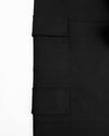 TWILL CARGO PANTS | Schwarz