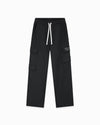 TWILL CARGO PANTS | Schwarz
