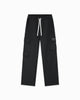 TWILL CARGO PANTS | Schwarz
