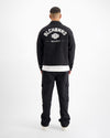 TWILL RIPPED SET | Schwarz