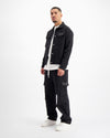TWILL RIPPED SET | Schwarz