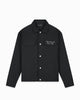 TWILL RIPPED JACKET | Schwarz