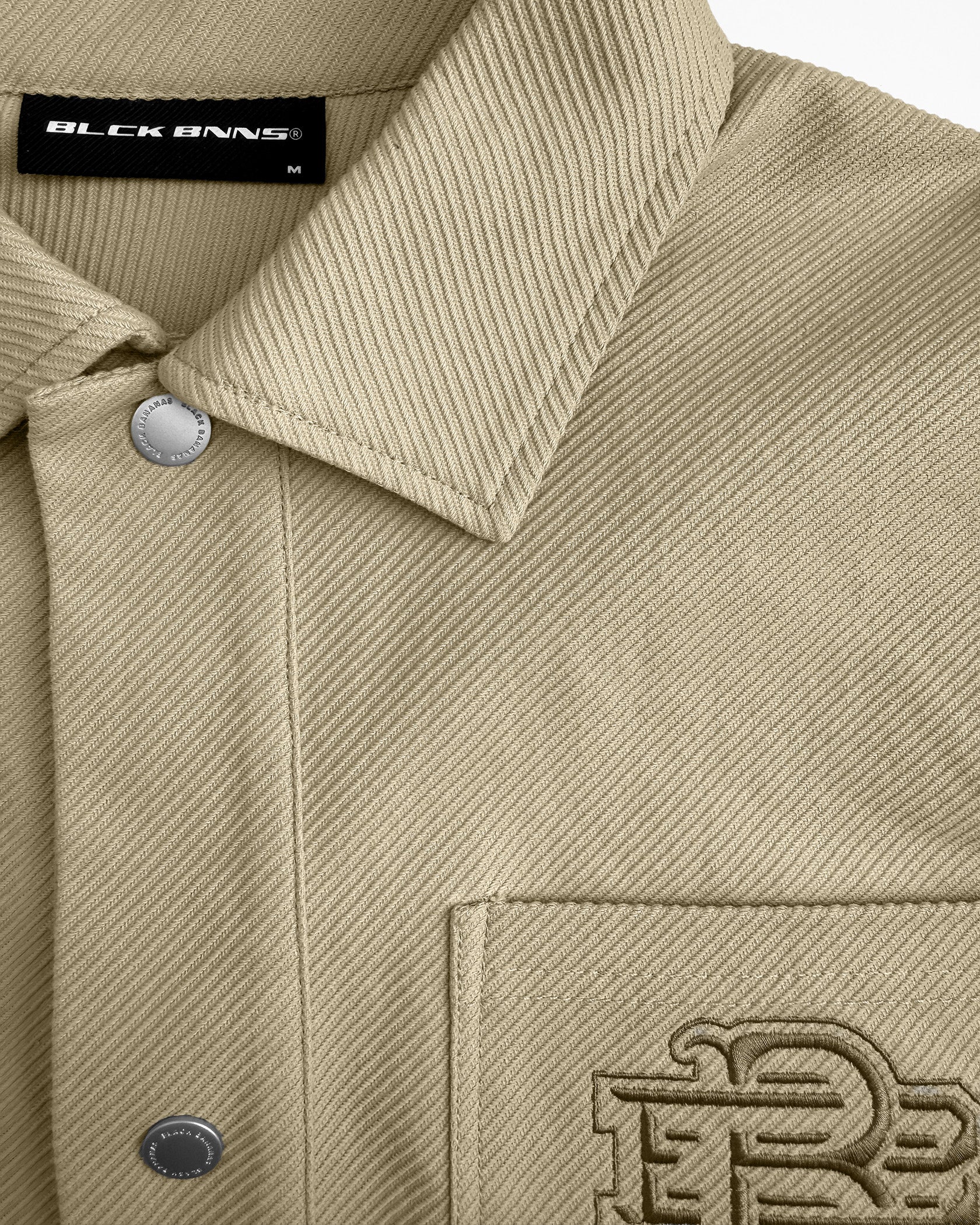 TWILL WORKER JACKET | Sand