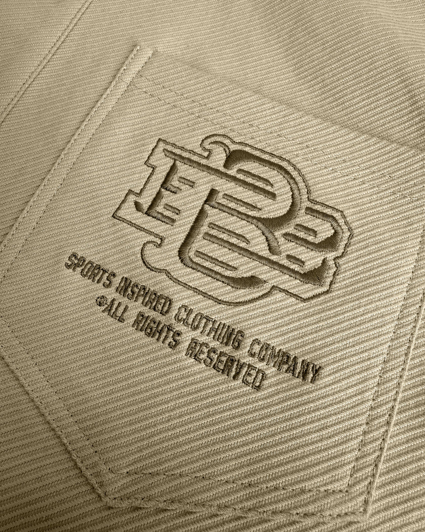 TWILL WORKER JACKET | Sand