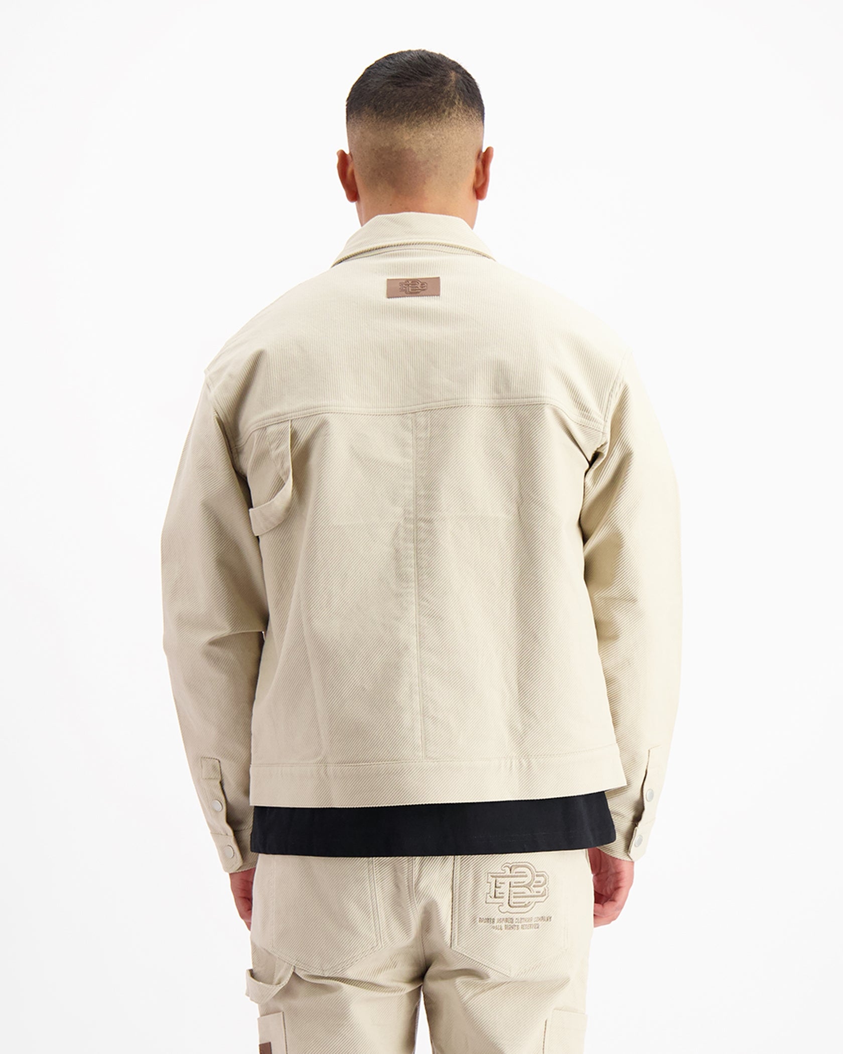TWILL WORKER JACKET | Sand