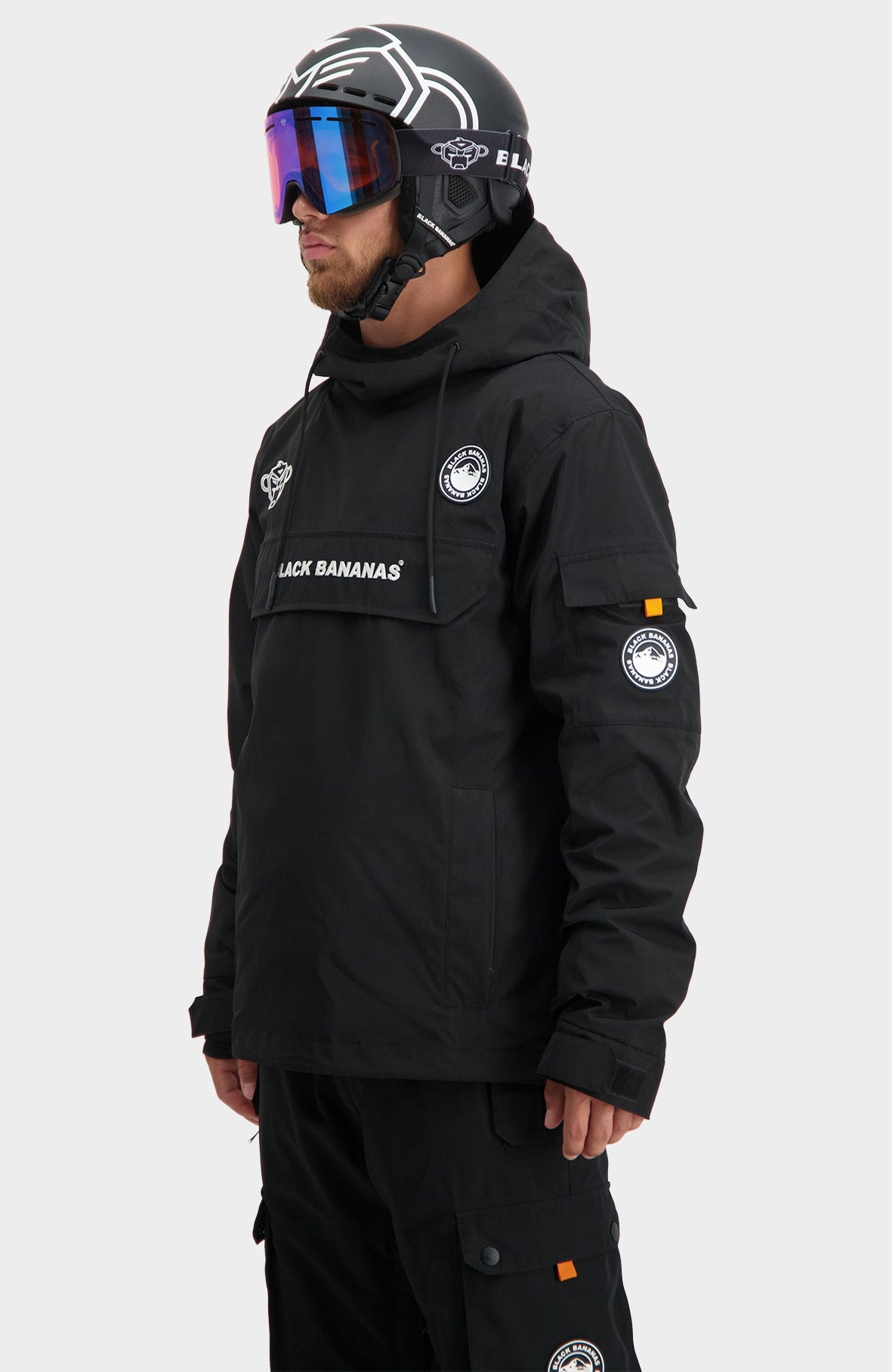 Everest Schutzbrille | Schwarz