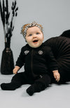 Baby Anorak-Trainingsanzug | Schwarz