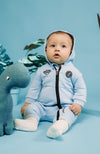 Baby Anorak Trainingsanzug | Hellblau