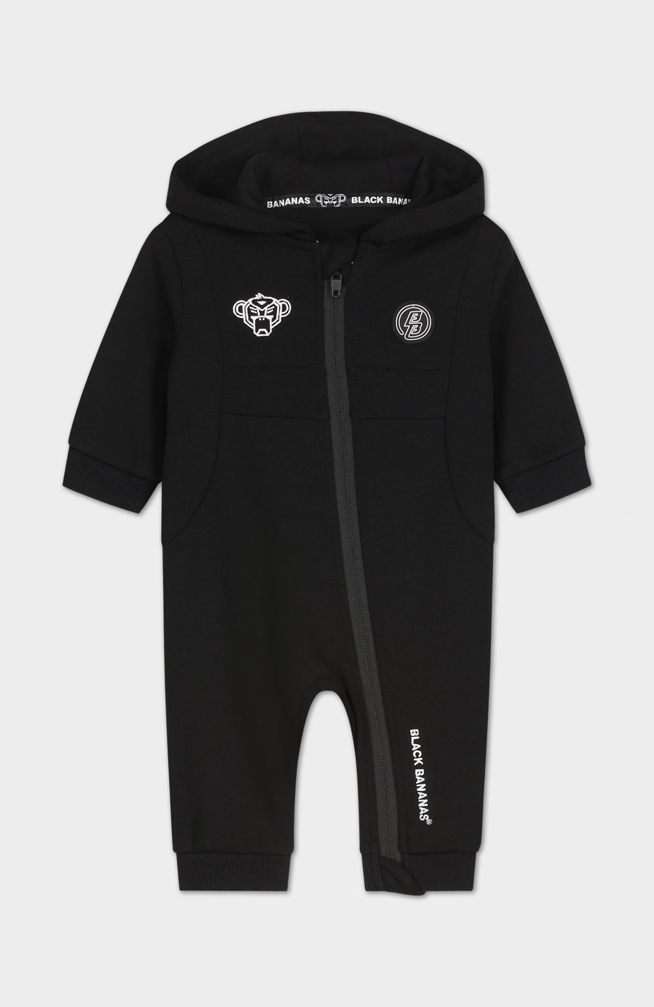 Baby Anorak-Trainingsanzug | Schwarz